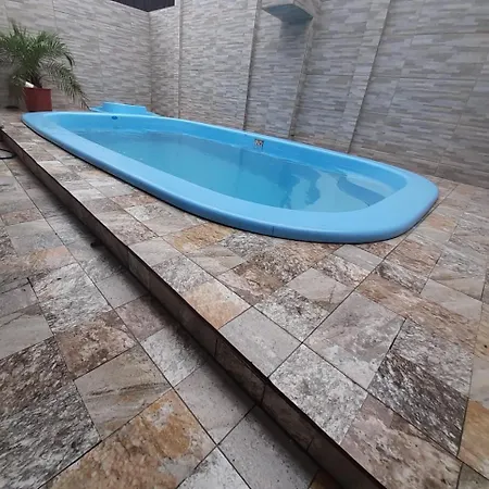 Casa Com Piscina Em Bertioga 700M Da Praia Exterior photo